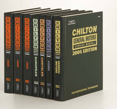 Book cover for Chilton 2006 Mechanical Service Manuals Set