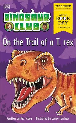 Book cover for On the Trail of a T. rex.