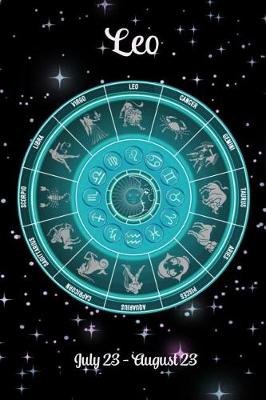 Book cover for Zodiac Undated Weekly Planner - Leo July 23 - August 23