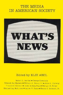 Book cover for What's News