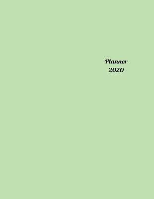 Book cover for 2020 Planner