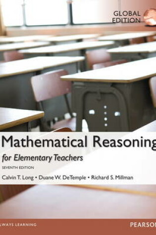 Cover of MyMathLab Access Card for Mathematical Reasoning for Elementary Teachers, Global Edition