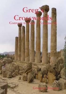 Book cover for Greg's Crosswords - Convert to Find - Volume 10