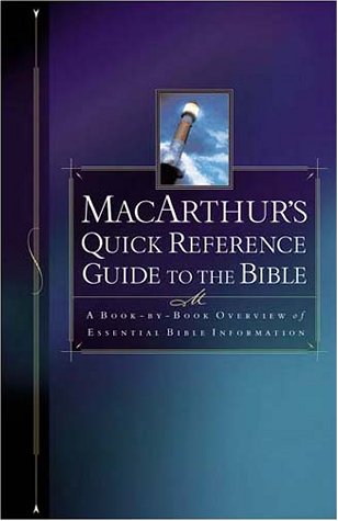 Book cover for Macarthur's Quick Reference to the Bible