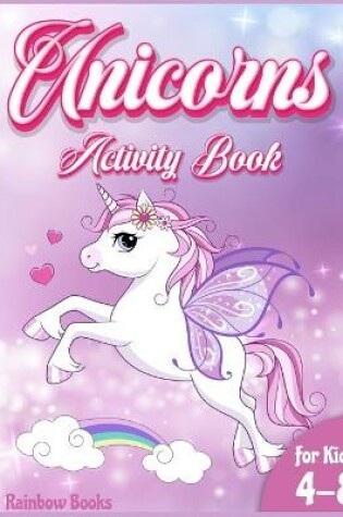 Cover of Unicorn Activity book for kids