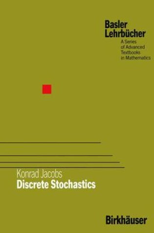 Cover of Discrete Stochastics