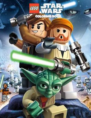 Book cover for Lego Star Wars Coloring Book