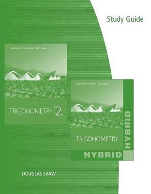 Book cover for Study Guide for Stewart/Redlin/Watson's trigonometry and Trigonometry,  Hybrid