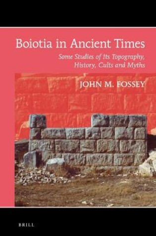 Cover of Boiotia in Ancient Times