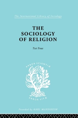 Cover of The Sociology of Religion Part 4