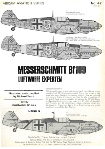 Book cover for Messerschmitt Bf 109