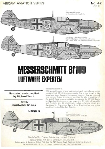 Cover of Messerschmitt Bf 109