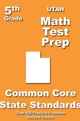 Cover of Utah 5th Grade Math Test Prep