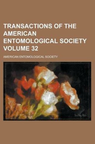 Cover of Transactions of the American Entomological Society (V. 46 1920)