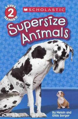 Book cover for Supersize Animals