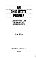 Book cover for An Ohio State Profile