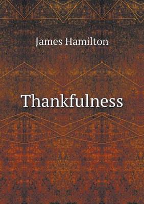 Book cover for Thankfulness