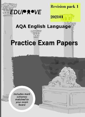 Book cover for AQA 9-1 GCSE English Language Practice Papers