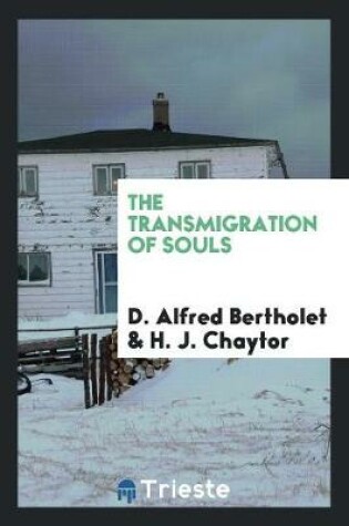 Cover of The Transmigration of Souls