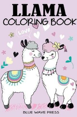 Cover of Llama Coloring Book