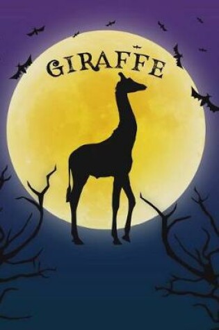 Cover of Giraffe Notebook Halloween Journal