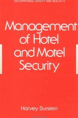 Cover of Management of Hotel and Motel Security