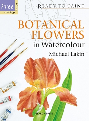 Book cover for Botanical Flowers in Watercolour