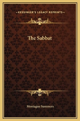 Book cover for The Sabbat