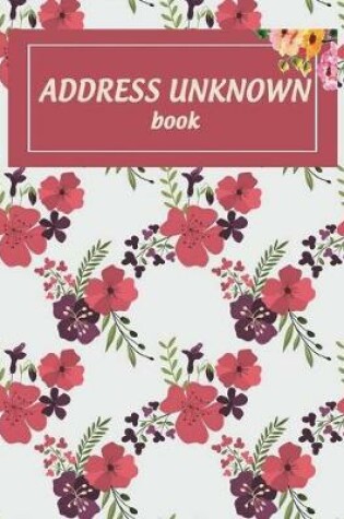 Cover of Address unknown book