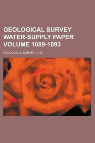 Cover of Geological Survey Water-Supply Paper Volume 1089-1093