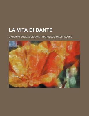 Book cover for La Vita Di Dante