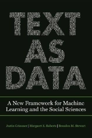 Cover of Text as Data