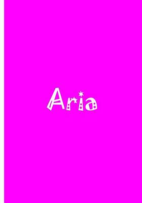 Book cover for Aria - Personalized Journal