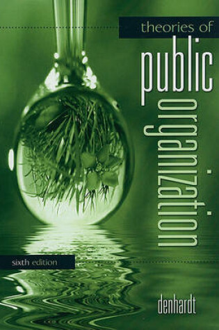 Cover of Theories Of Public Organization