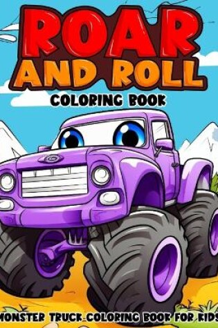 Cover of Monster truck coloring book for kids