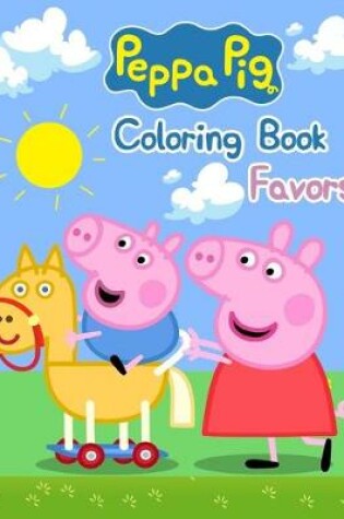 Cover of Peppa Pig Coloring Book Favors