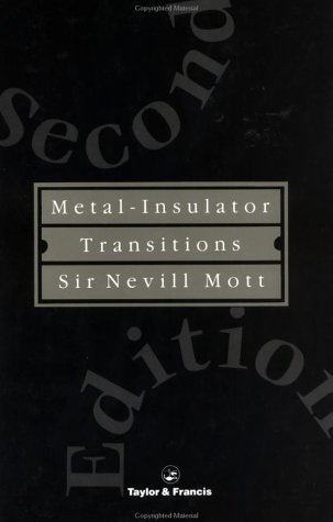 Book cover for Metal-Insulator Transitions