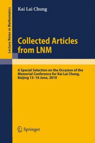 Cover of Collected Articles from LNM