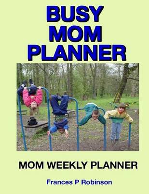 Book cover for Busy Mom Planner