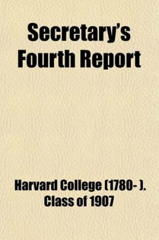 Cover of Secretary's Fourth Report