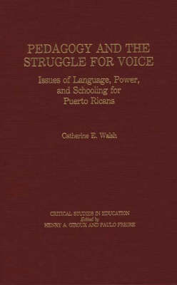 Book cover for Pedagogy and the Struggle for Voice