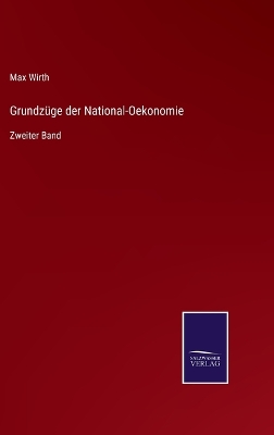 Book cover for Grundzüge der National-Oekonomie