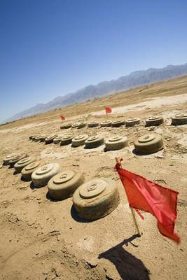 Book cover for Mine Field in the Desert Journal - Anti Tank Mines