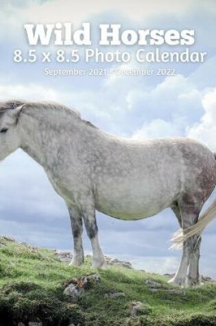 Cover of Wild Horses 8.5 X 8.5 Calendar September 2021 -December 2022