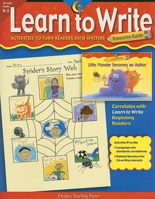 Book cover for Learn to Write Resource Guide