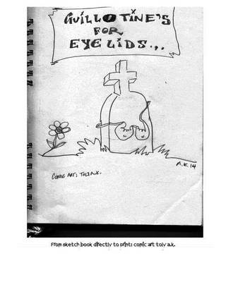 Book cover for "Guillotines for eyelids"