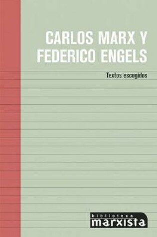 Cover of Carlos Marx Y Federico Engels