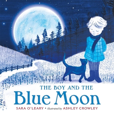 Book cover for The Boy and the Blue Moon