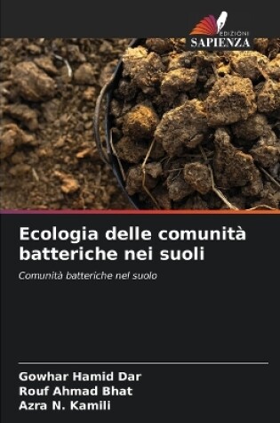 Cover of Ecologia delle comunità batteriche nei suoli