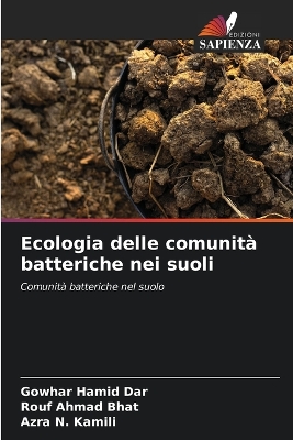 Book cover for Ecologia delle comunità batteriche nei suoli